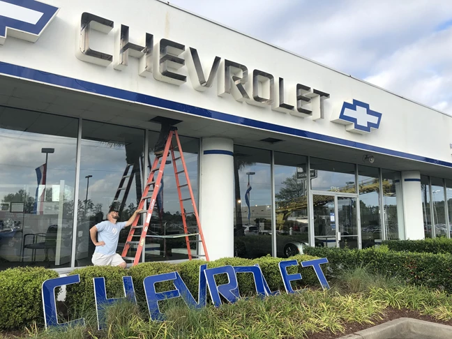 Edgelit and Backlit Signs | Auto Dealership Signs